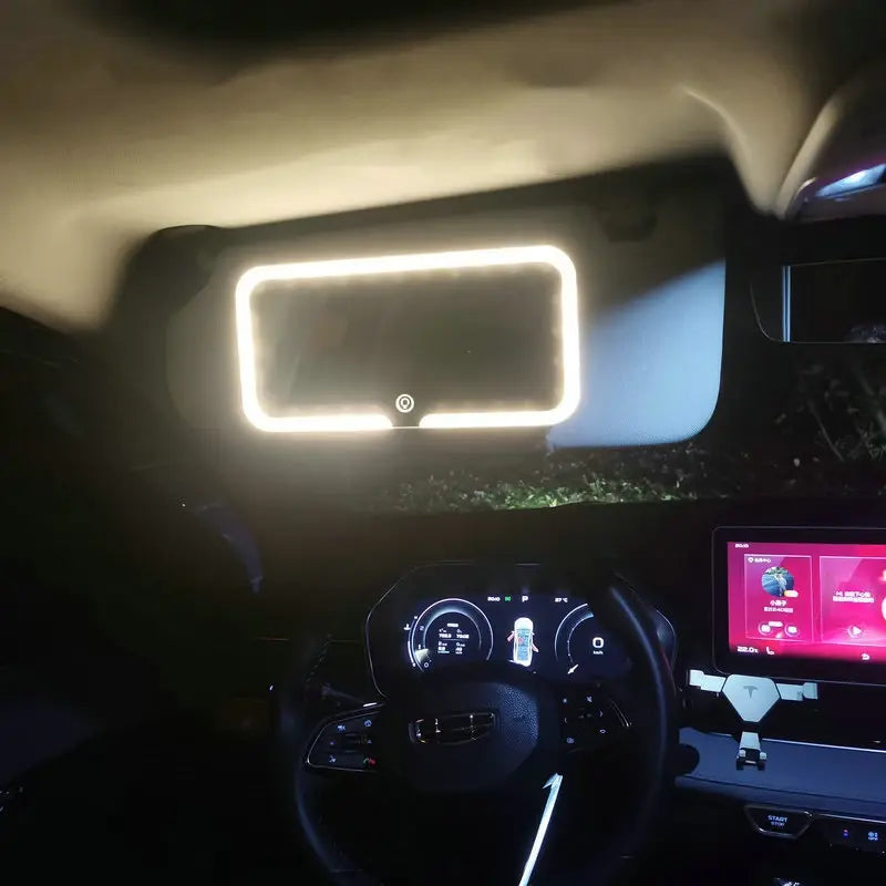 MyGlowMirror - Car Visor Glow Mirror